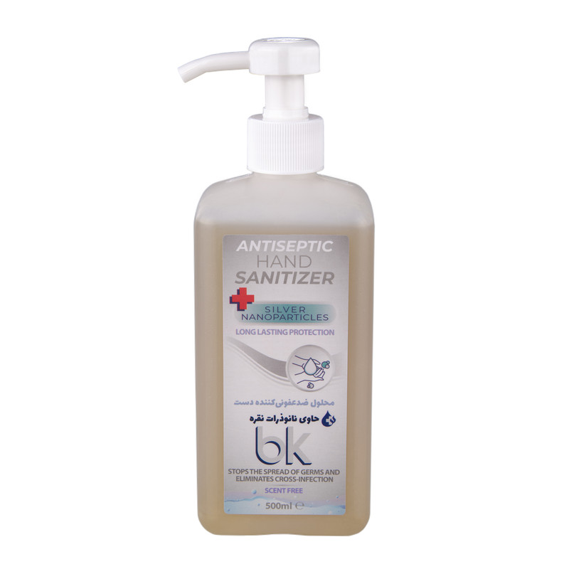 ژل ضدعفونیکننده دست نانوسیلوری بیکی مدل ws765 حجم ۵۰۰ میلیلیتر