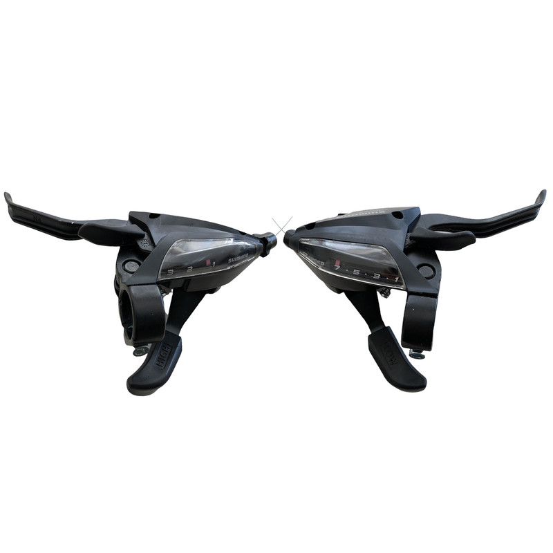 دسته دنده دوچرخه شيمانو مدل خفاشی A 7SP بسته 2 عددی