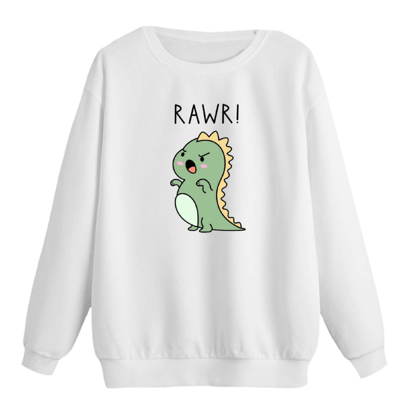 خرید و قیمت سویشرت زنانه مدل دایناسور کد ۳