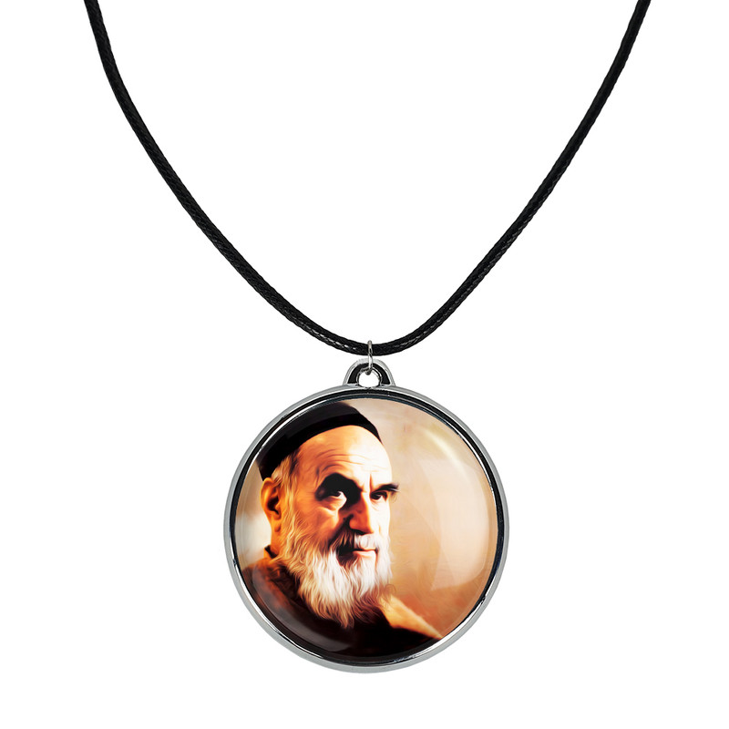 گردنبند خندالو مدل امام خمینی (ره) کد 25502551