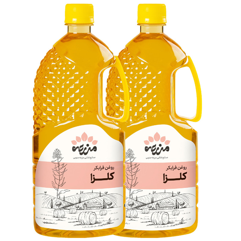خرید و قیمت روغن کلزا فرابکر مزرعه جنوبی - 1 لیتر بسته دو عددی