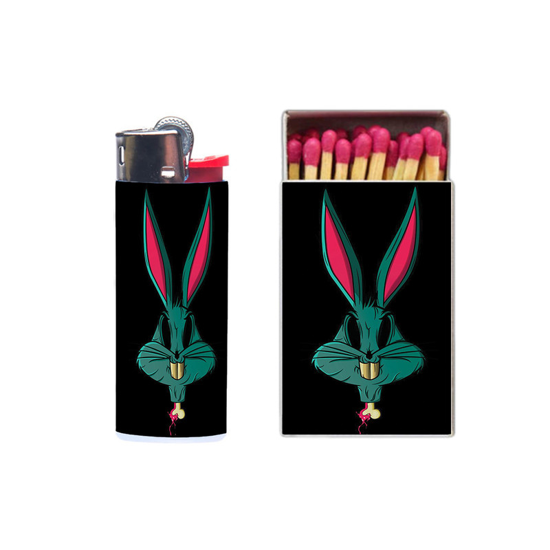 فندک مدل خرگوش کد 719 به همراه کبریت