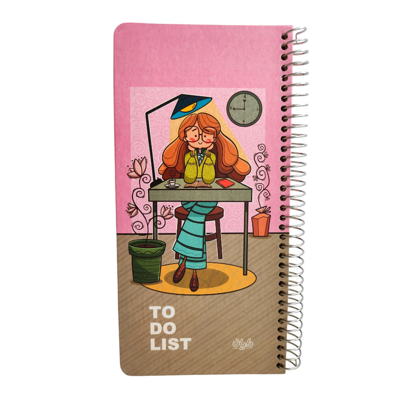 دفتر یادداشت 80 برگ دایان مدل فانتزی کد 17