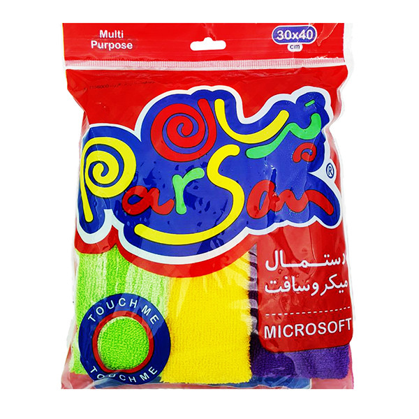 دستمال نظافت پرسان مدل میکروسافت بسته 3 عددی