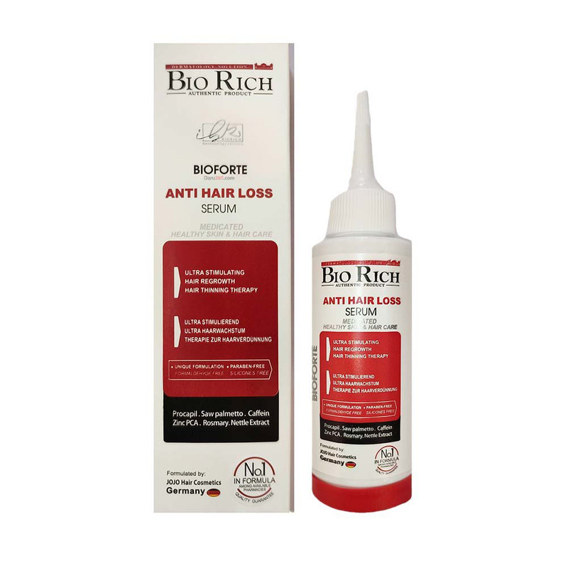 سرم مو بایوریچ مدل بایوفورت حجم 100 میلی لیتر