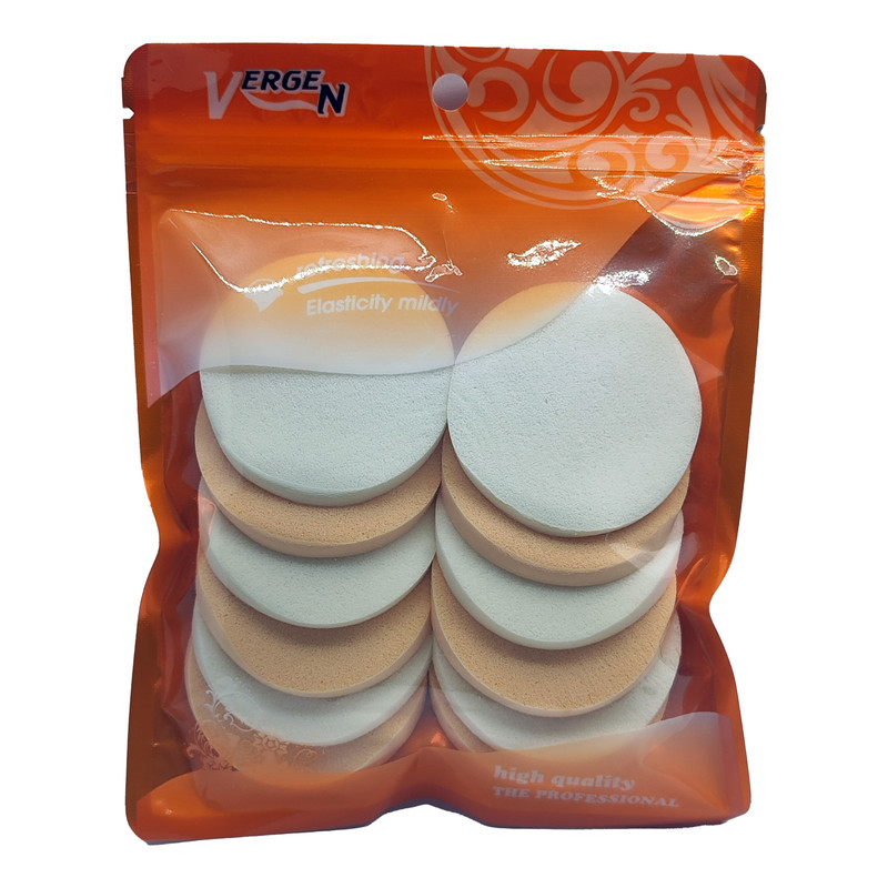 پد آرایشی ورژن مدل N112 بسته 12 عددی