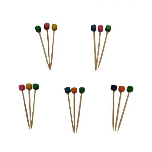 تاپر تزیین کیک به گز مدل تاس مجموعه 15 عددی