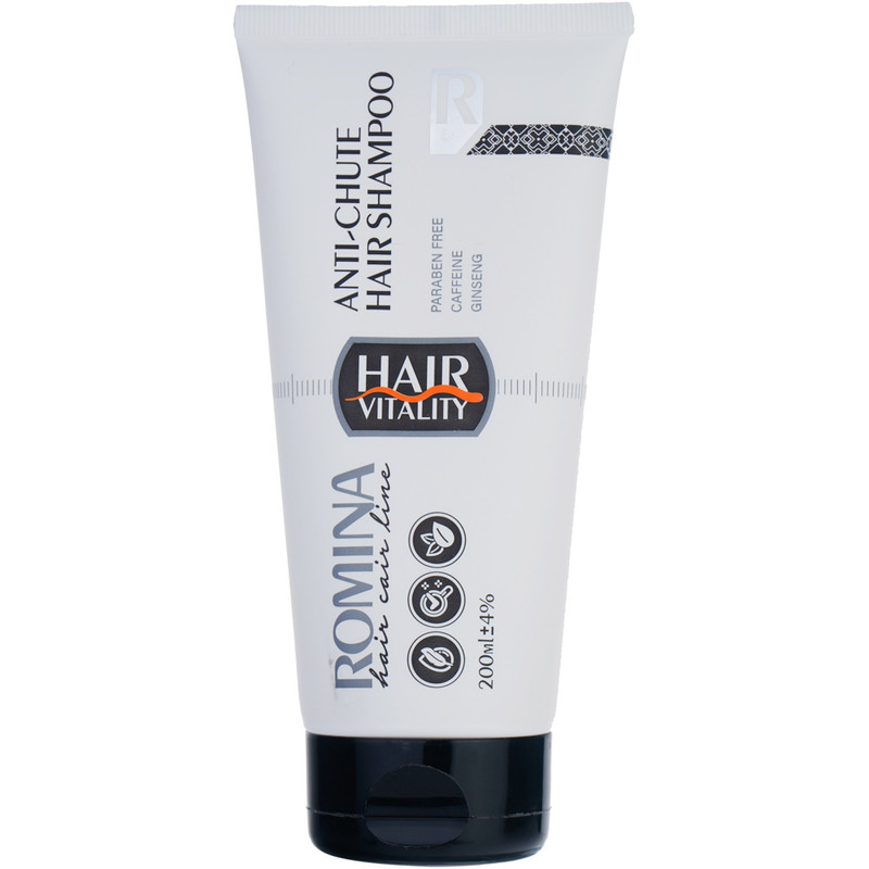 شامپو مو رومینا مدل جینسینگ حجم 200 میلی لیتر