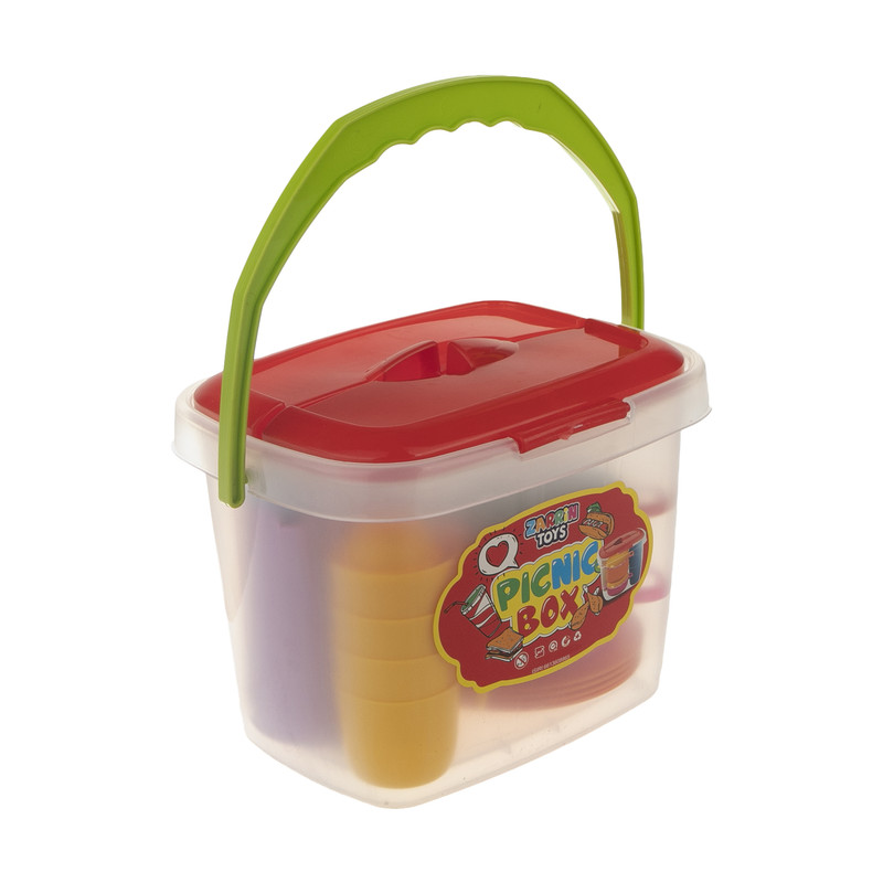 ست اسباب بازی آشپزخانه زرین تویز طرح سبد پیک نیک مدل M7