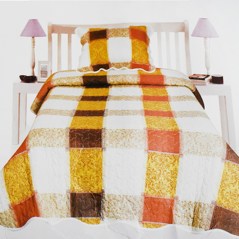 سرویس روتختی هندی مدل Gbay یک نفره 2 تکه