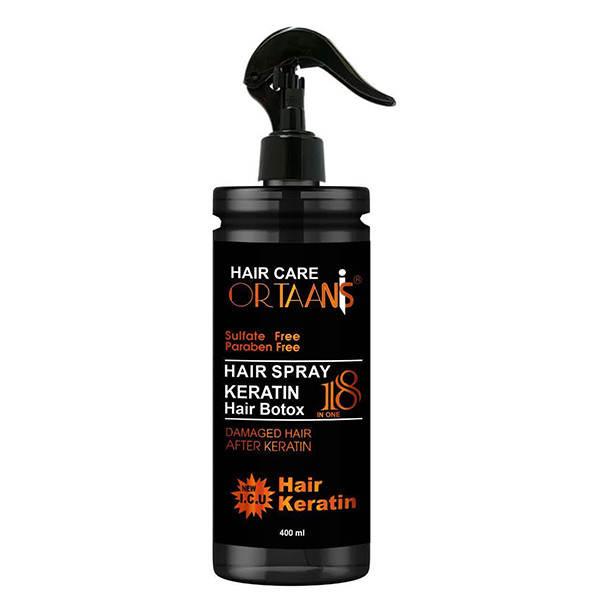 اسپری مو اورتانیس مدل جوجوبا و کراتین حجم 400 میلی لیتر