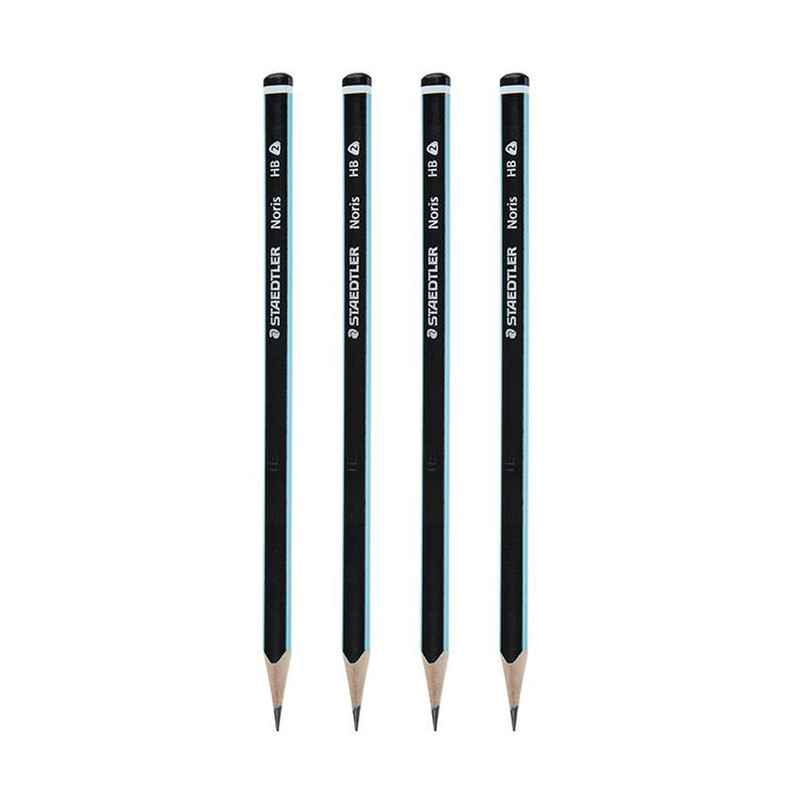 مداد مشکی استدلر مدل Noris بسته 4 عددی