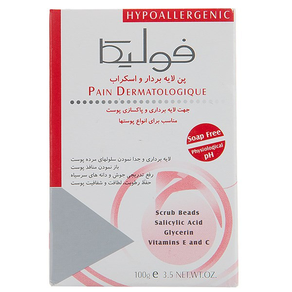 پن فولیکا مدل لایه بردار و اسکراب مناسب انواع پوست وزن 100 گرم