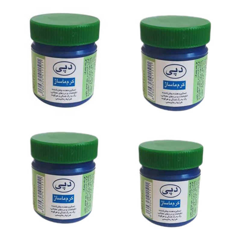 خرید و قیمت کرم ماساژ بدن دپی مدل Eucalyptus حجم 15 میلی لیتر مجموعه 4 عددی