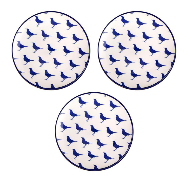 پیش دستی مادام کوکو مدل Reve Bleu bird بسته 3 عددی