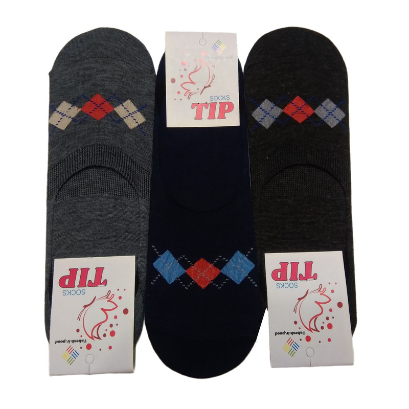 جوراب کالج زنانه تابش ایران پود کد KZ0072 مجموعه 3 عددی