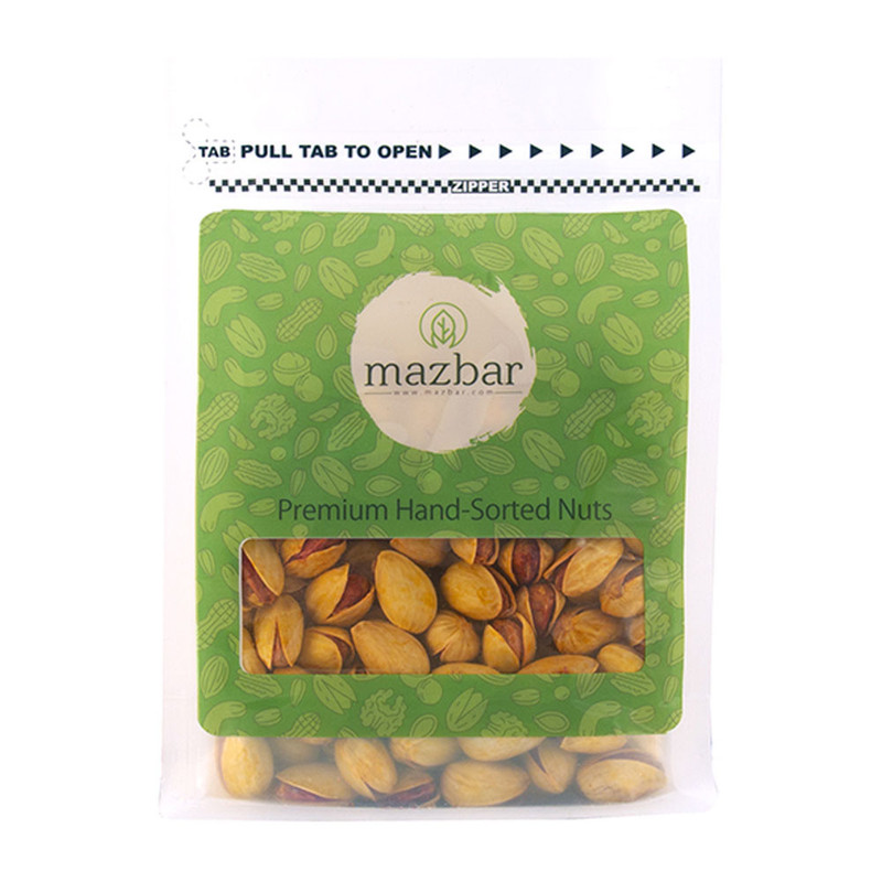 خرید و قیمت پسته کله قوچی شور مزبار - 250 گرم