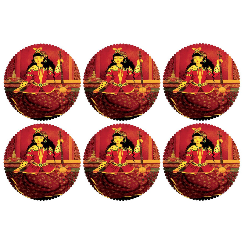 خرید و قیمت زیر بشقابی کد U2-42013 ست 6 عددی