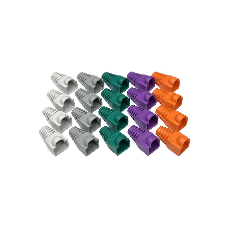 محافظ سوکت شبکه RJ45 مدل B-8 بسته 20 عددی