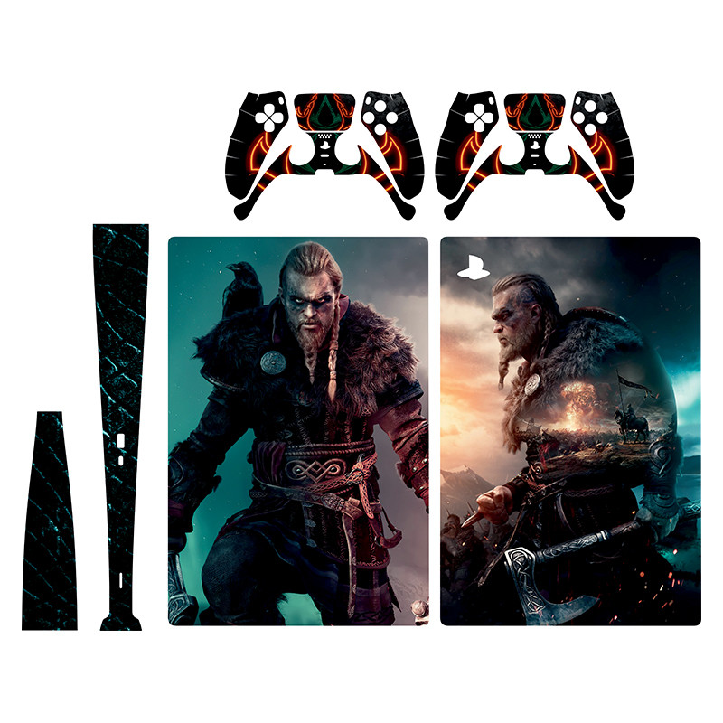 برچسب کنسول بازی پلی استیشن 5 دیجیتال توییجین وموییجین مدل assassins creed 3 مجموعه 6 عددی
