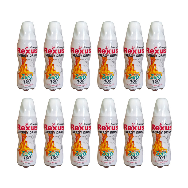 خرید و قیمت نوشیدنی انرژی زا رکسوس زیرو بدون قند رکسوس - 330 میلی لیتر بسته 12 عددی