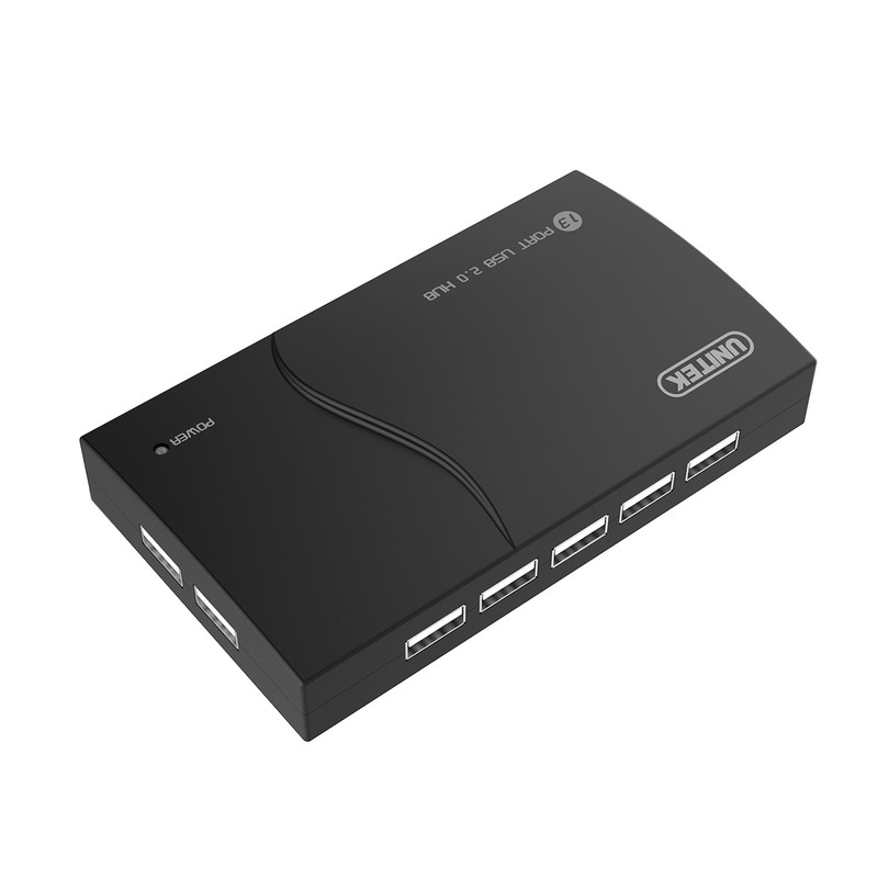 هاب 13 پورت USB 2.0 یونیتک مدل Y-2132
