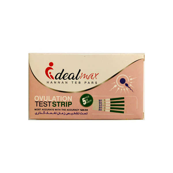 خرید و قیمت تست تخمک گذاری ایده ال مکس مدل LH مجموعه 10عددی