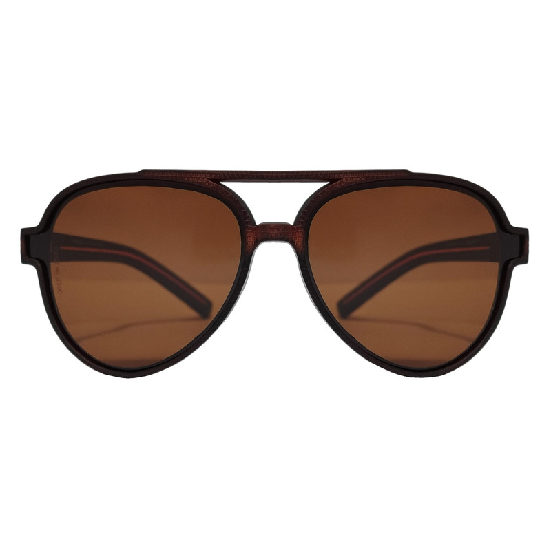 عینک آفتابی مردانه مدل خلبانی کائوچو تیار پلاریزه کد 0329 UV400