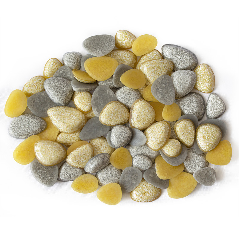 دکوری خانه طراحی زیمانو مدل سنگریزههای مجموعه رود کد AS-220 بسته 80تایی