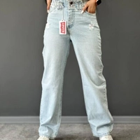 شلوار جین زنانه نیم بگ سایز 36 تا 46 