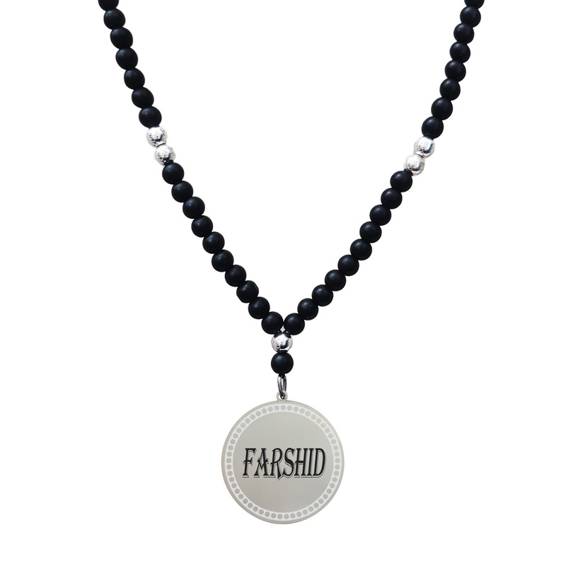 گردنبند مردانه ترمه ۱ مدل فرشید کد OXS323