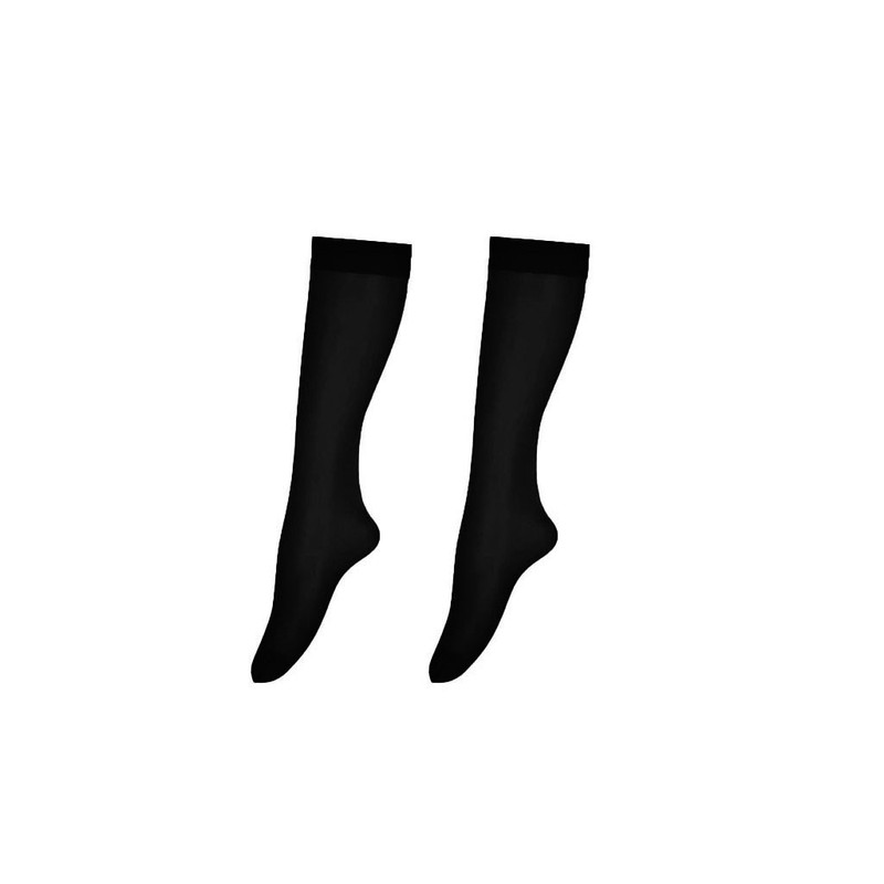 جوراب ساق بلند زنانه اسمارا مدل SM225-DEN 90 بسته 2 عددی