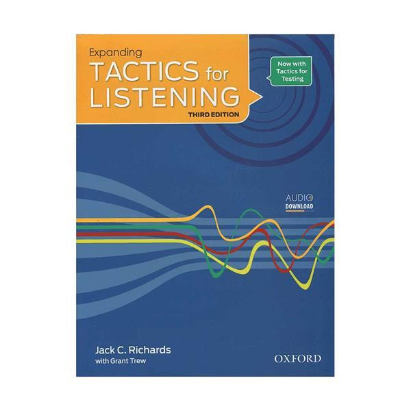 کتاب Tactics For Listening سطح Expanding اثر Jack c. richards انتشارات Oxford