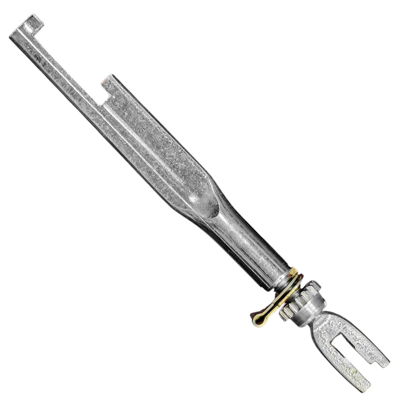 اهرم رگلاژ ترمز دستی عقب راست بی پی کو مدل 00737 مناسب برای پژو 206 تیپ 3