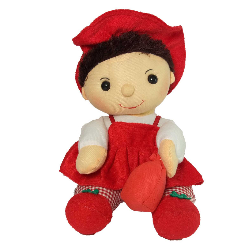 عروسک طرح دختر نشسته کد 2 ارتفاع 33 سانتی متر