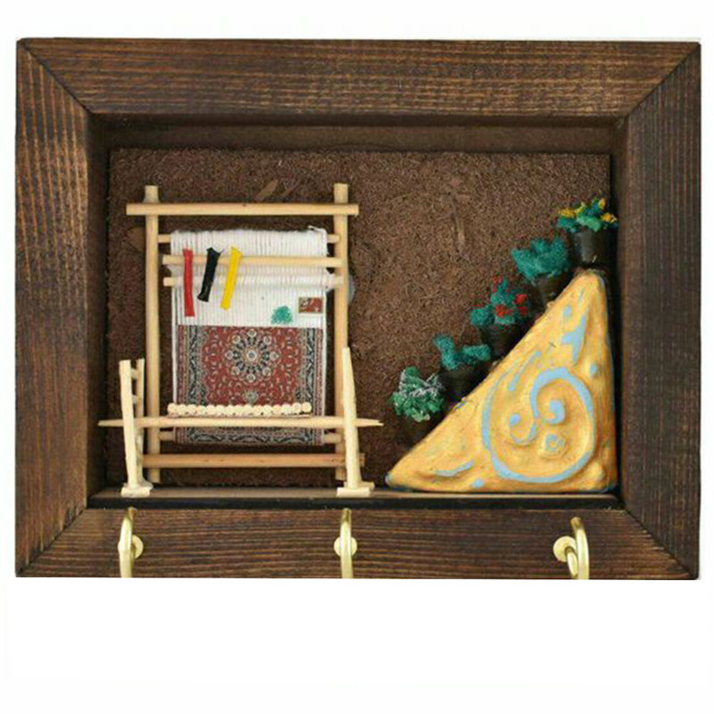 جاکلیدی کوچک طرح دارقالی کد6666