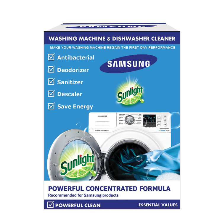 خرید و قیمت پودر جرم گیر ماشین لباسشویی سانلایت مدل S01 وزن 400 گرم
