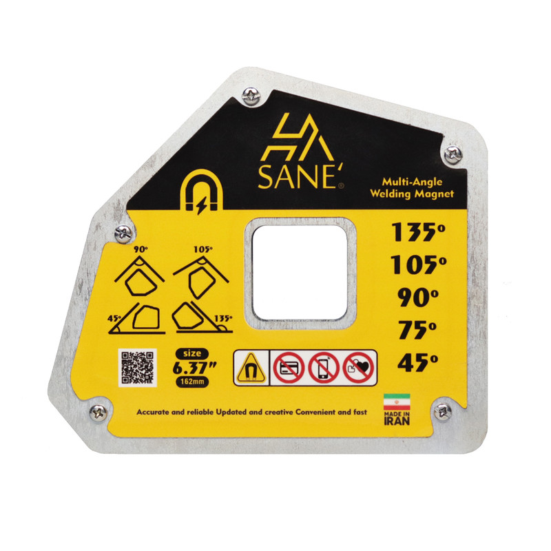 خرید و قیمت گونیا جوشکاری صانع مدل پنج ضلعی کد 6/37