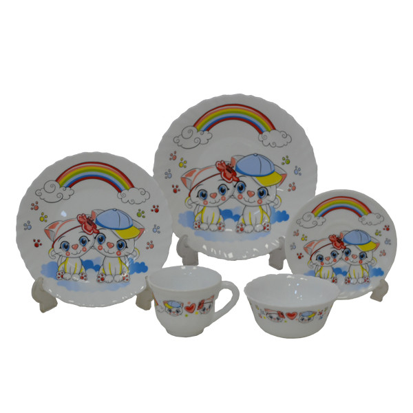 خرید و قیمت سرویس غذا خوری کودک 5 تکه کودک مدل CT01