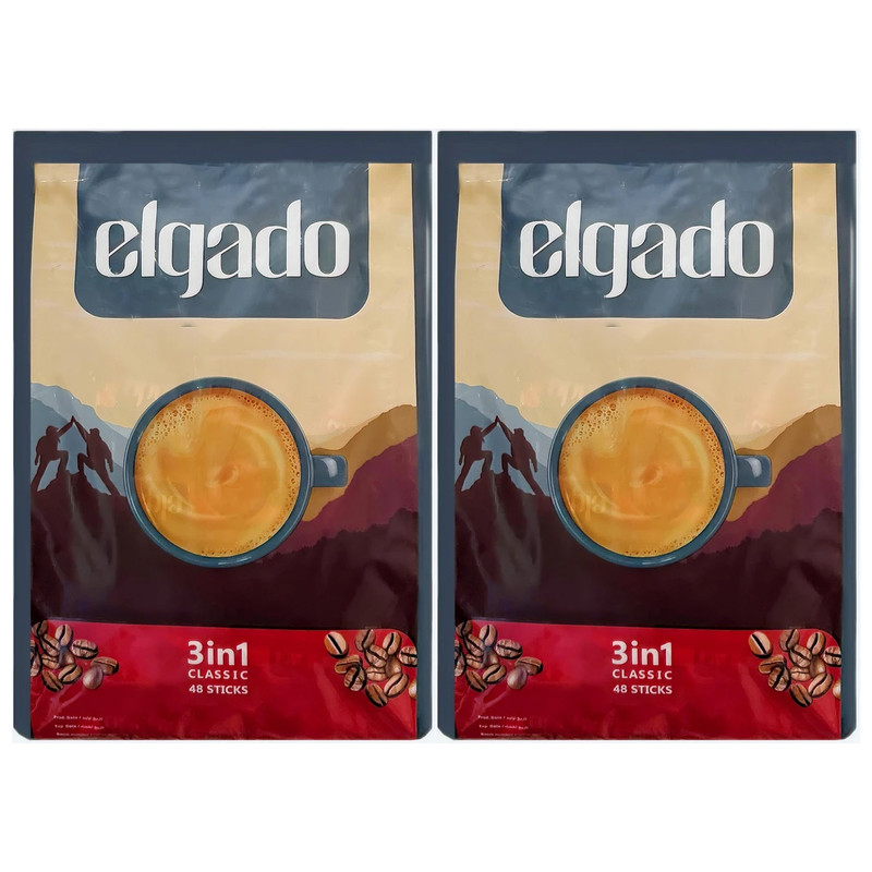 کافی میکس 1*3 الگادو دو بسته 48 عددی