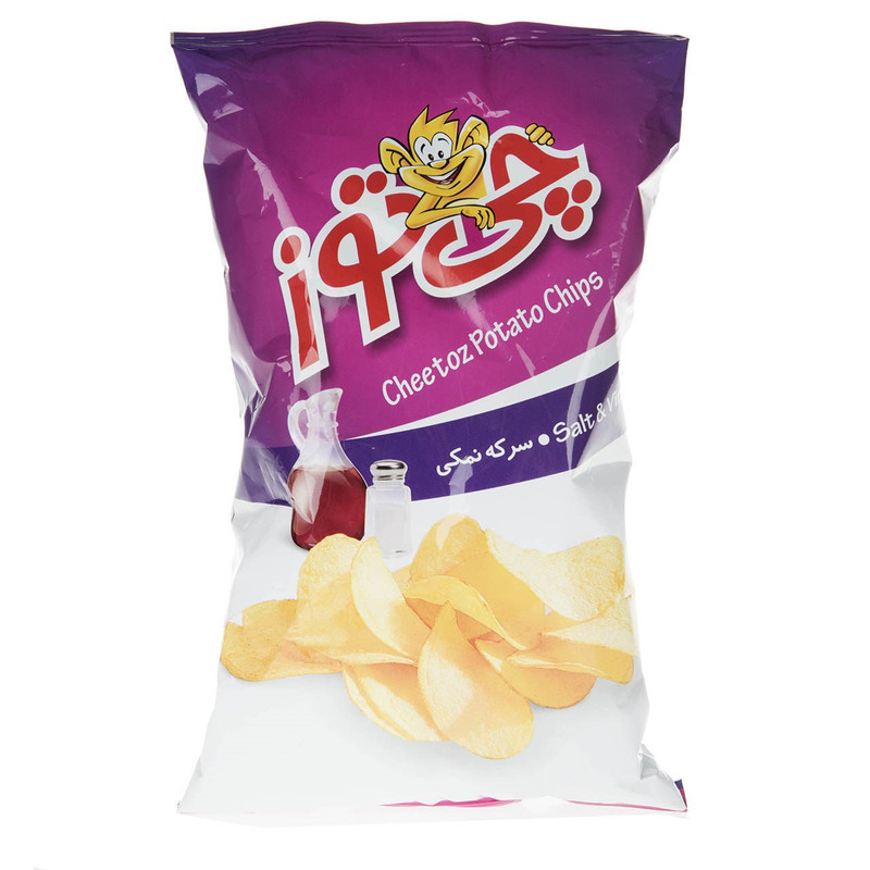 خرید و قیمت چیپس سرکه نمکی چی توز-65 گرم