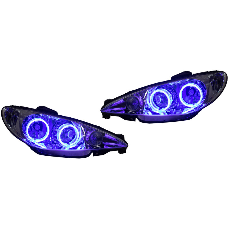 چراغ جلو خودرو گروه پژوهش صنعت مدرن مدل Pa1050 مناسب برای پژو 206 بسته دو عددی