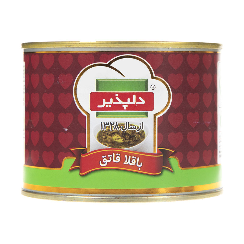 خرید و قیمت کنسرو باقلا قاتق دلپذیر - 482 گرم