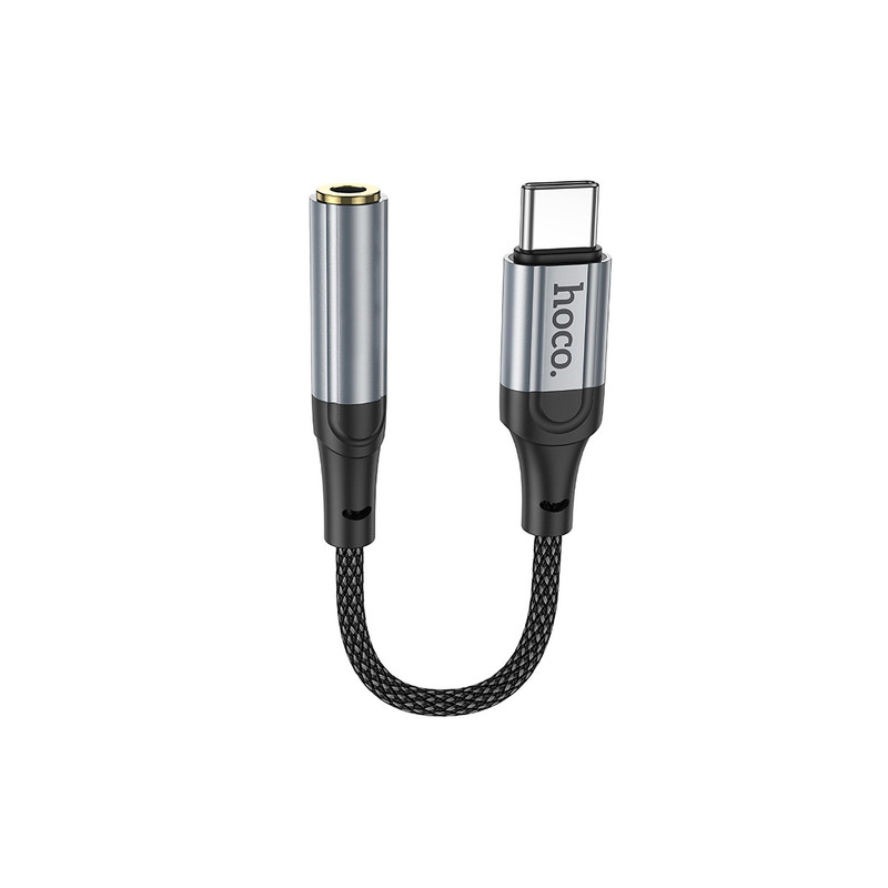 مبدل AUX OTG به USB-C هوکو مدل LS36