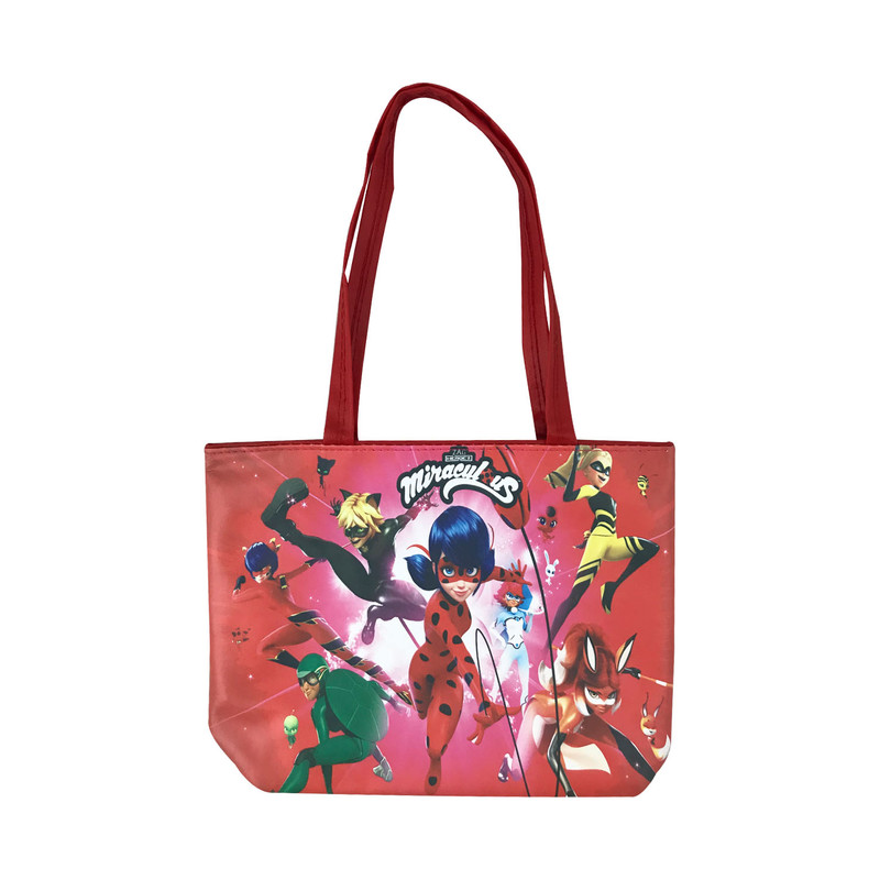 کیف دستی دخترانه مدل دختر کفشدوزکی کد 1259.18