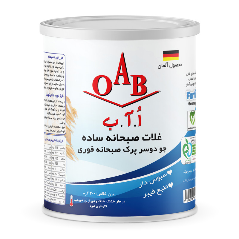 جو دوسر پرک صبحانه اُ.آ.ب - 300 گرم