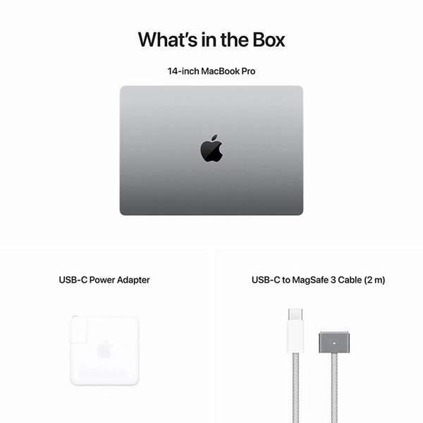 لپ تاپ 14.2 اینچی اپل مدل 2023 MacBook Pro MPHJ37