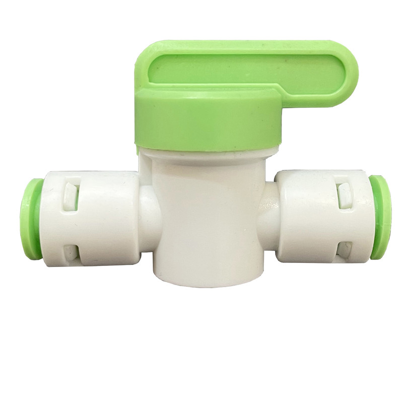 شیر بین راهی دستگاه تصفیه آب، یخچال و کولر مدل RO 1/4 TO 1/4 BALL VALVE