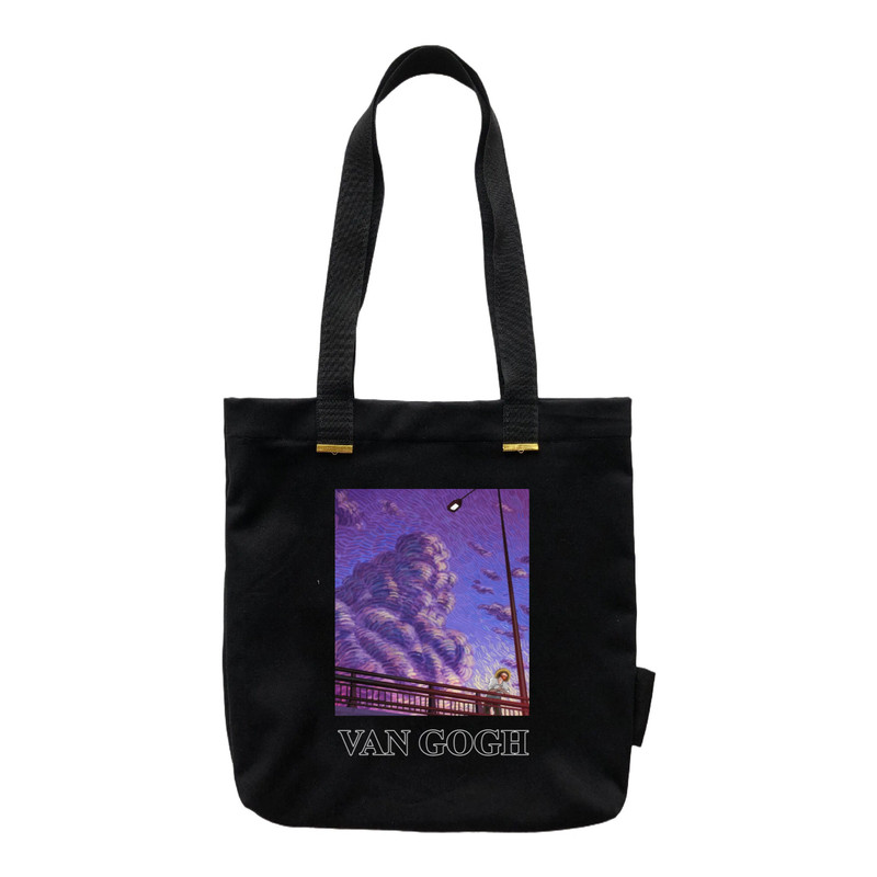 ساک خرید مدل ونگوگ فانتزی کد 001