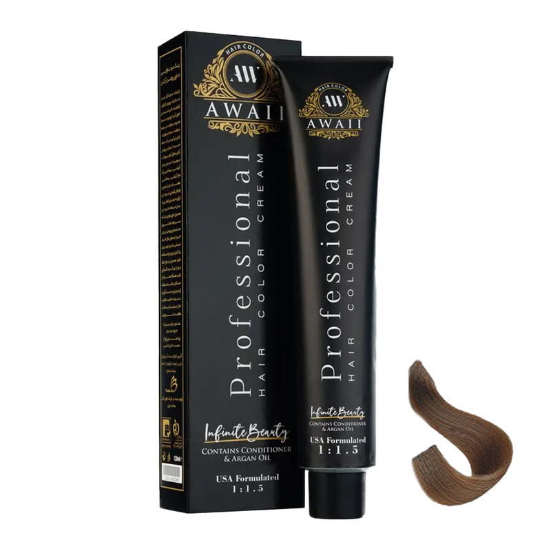 خرید و قیمت رنگ مو آوایی شماره 8.065 حجم 120 میلی لیتر رنگ آفوگاتو